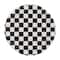24 Packs: 10 ct. (240 total) 7" Black & White Checkered Snack Plates by Celebrate It™